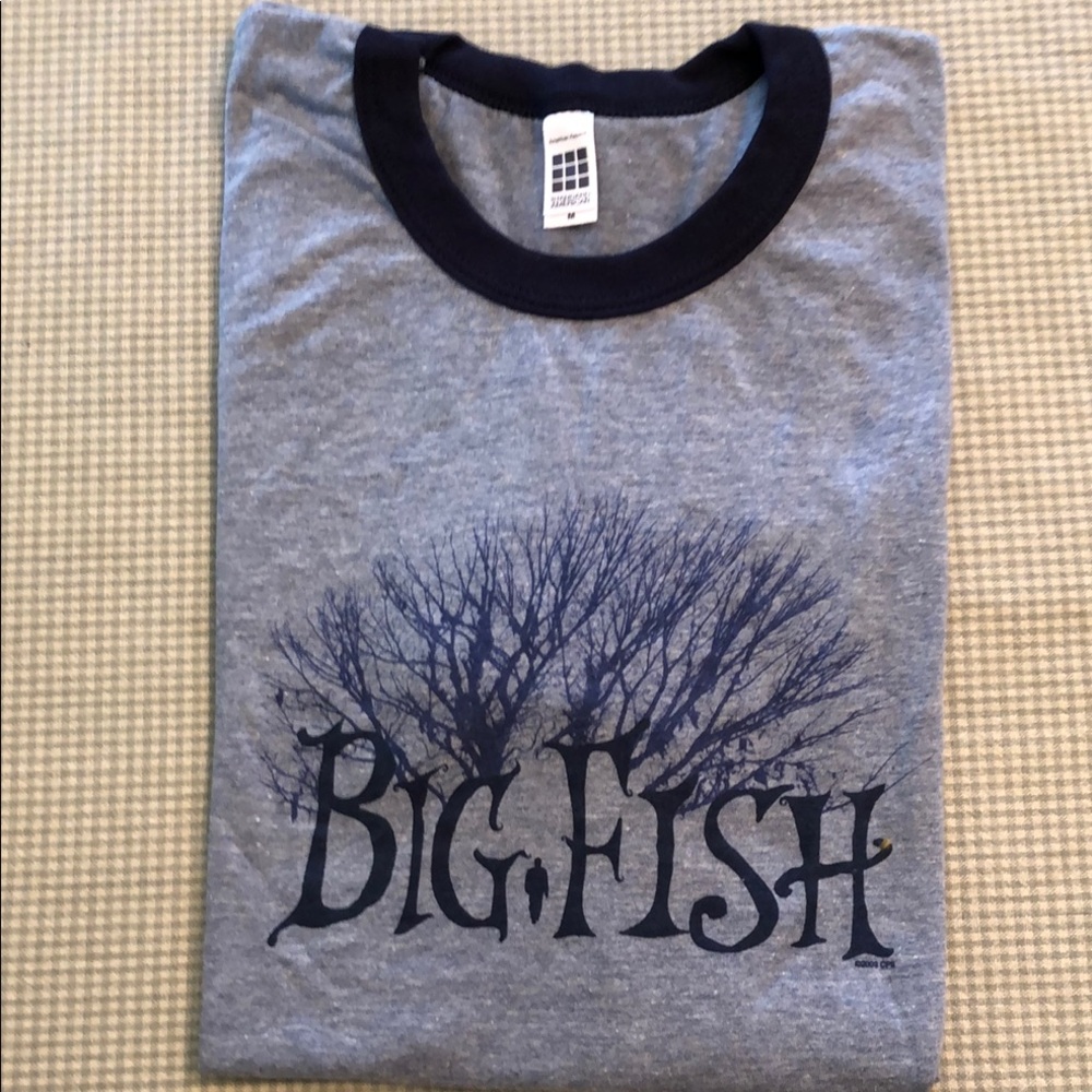 Big Fish Movie Promo Rare Original Tee M 2004 Columbia Pictures Adventure #620